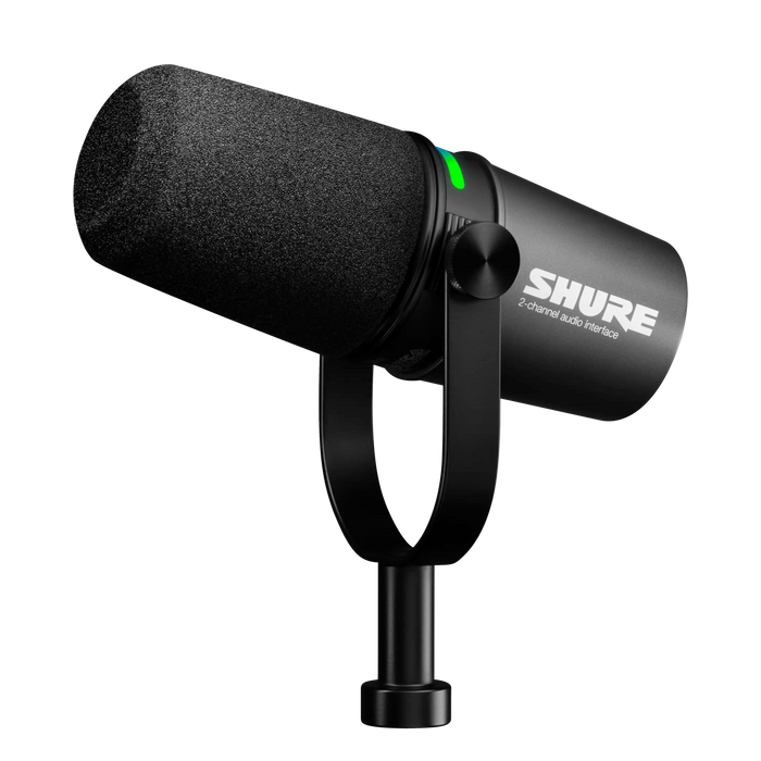 Shure MV7i Smart Microphone & Interface – Professional Dual-Channel Recording Made Simple