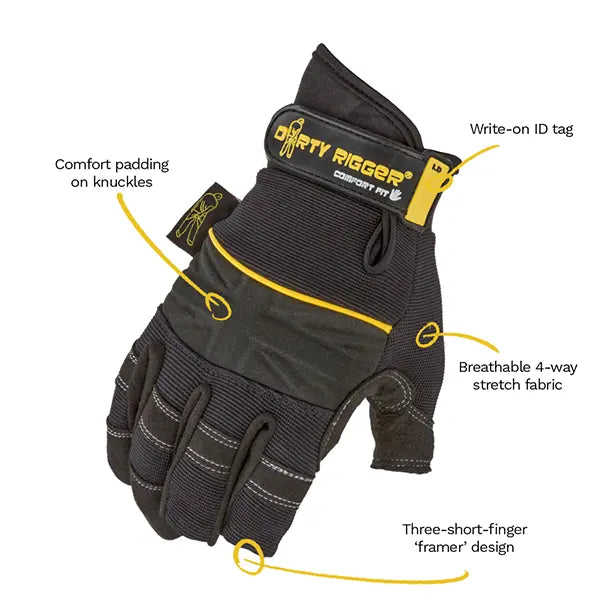 Dirty Rigger - Comfort Fit Framer Rigging Gloves