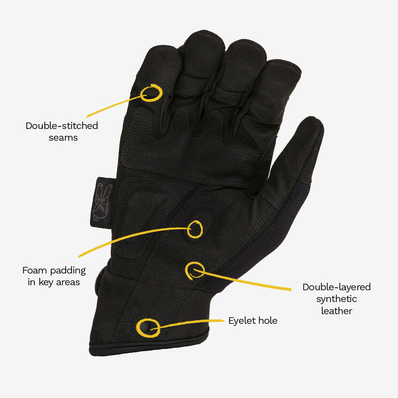 Dirty Rigger Comfort Fit Black Edition Rigger Glove