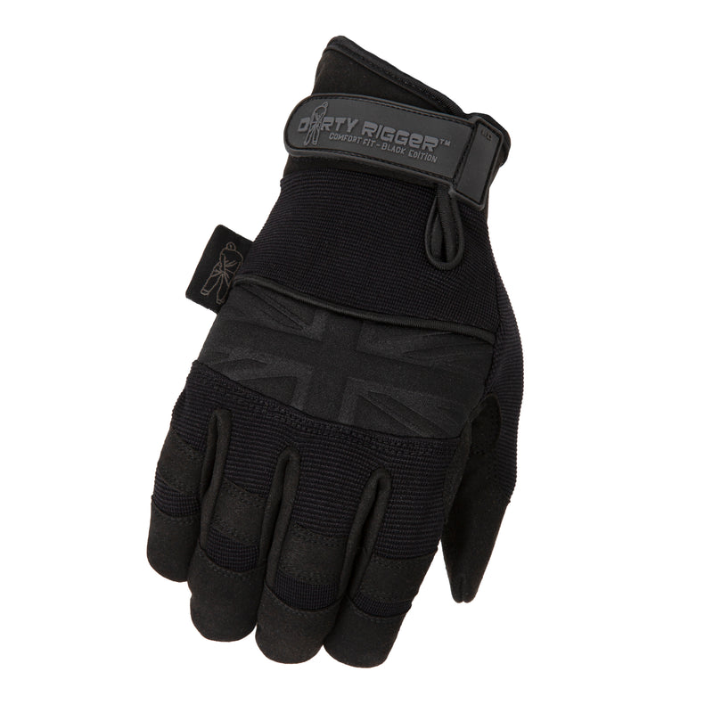Dirty Rigger Comfort Fit Black Edition Rigger Glove