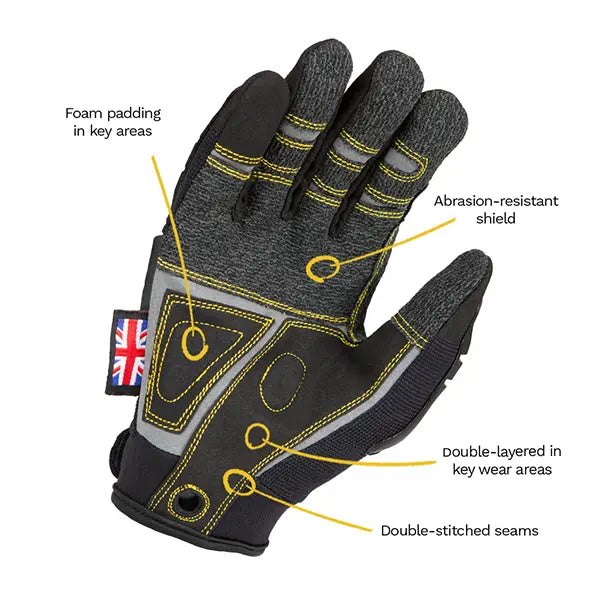 Dirty Rigger - Protector™ 3.0 Heavy Duty Full Finger Rigger Glove