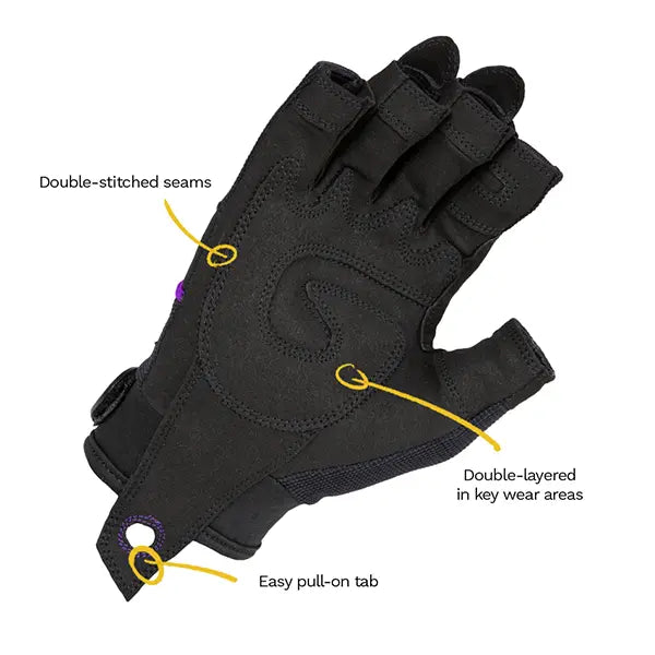 Dirty Rigger - SlimFit™ Fingerless Rigger Glove