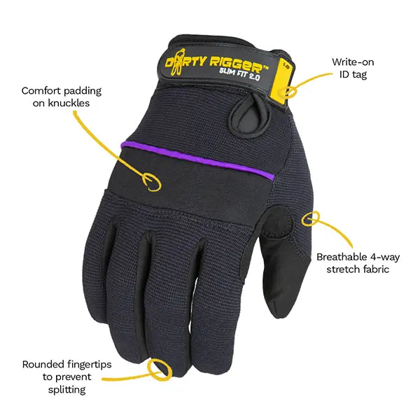 Dirty Rigger - SlimFit™ Full Finger Rigger Glove