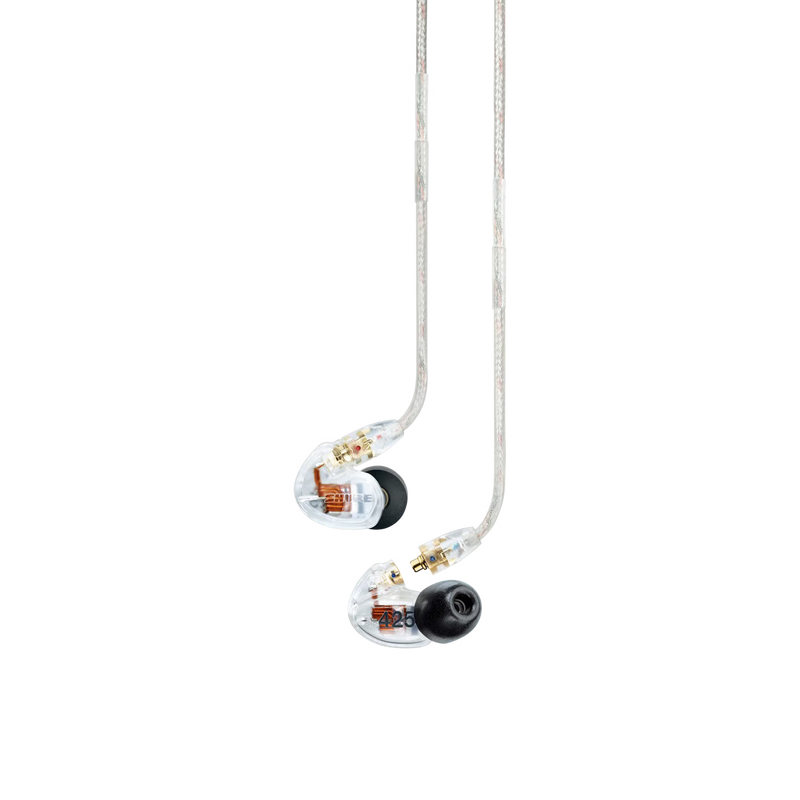 Shure SE425-CL-EFS Sound Isolating Earphones - Clear