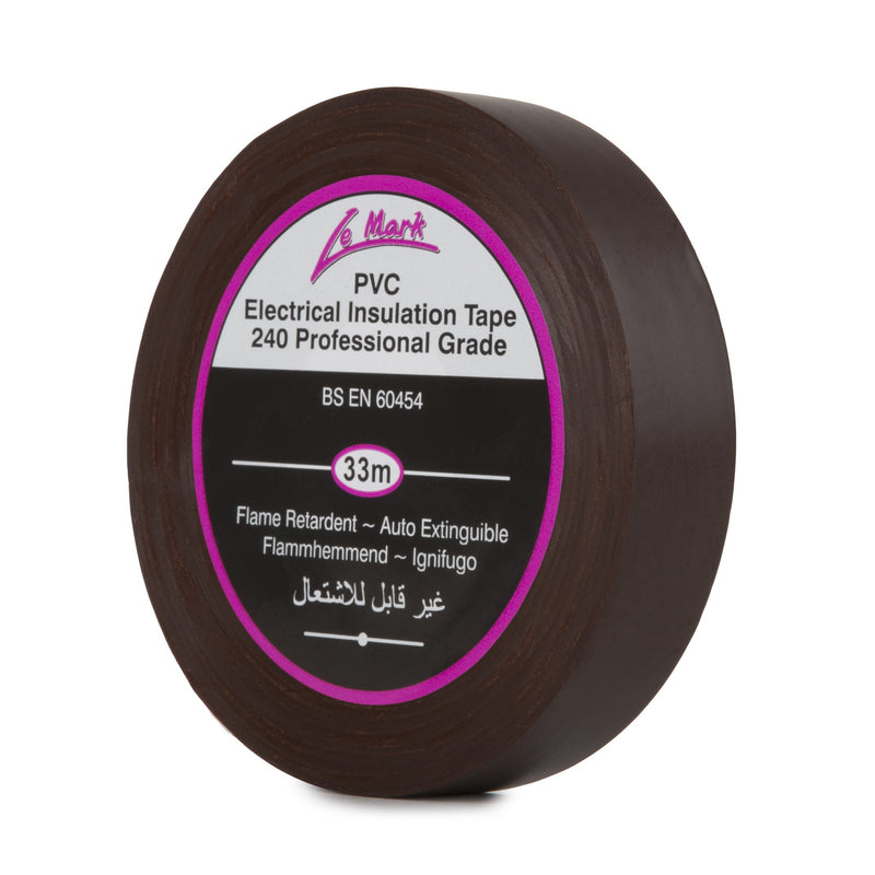 Le Mark 19mm PVC Electrical Insulation LX Tape - Theatre Supplies Group