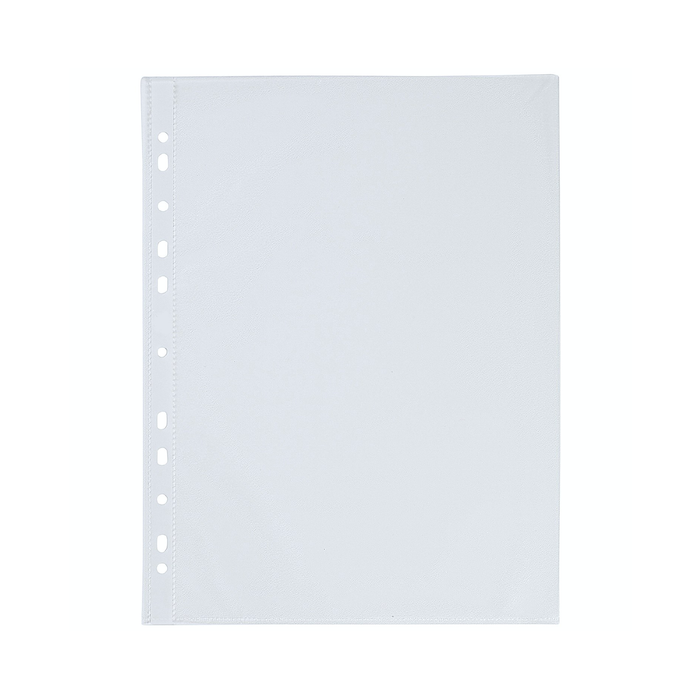 Q-Connect A4 Standard Punched Pockets, 50 micron, Pack of 100 - Theatre Supplies Group