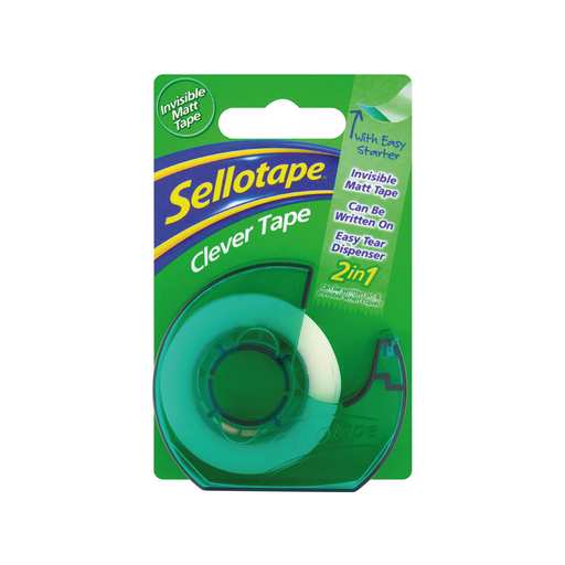Sellotape Invisible Matt Clever Tape - Theatre Supplies Group