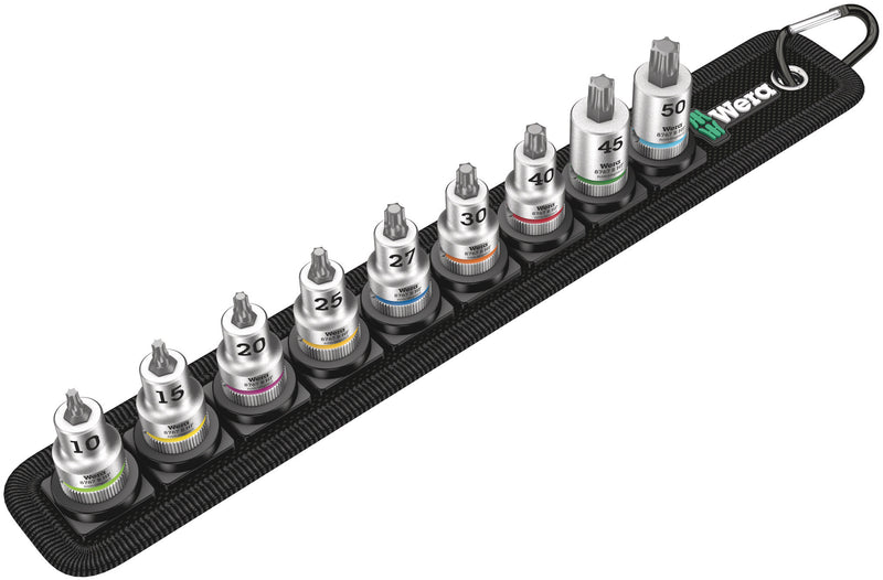 Wera Belt B 3 Zyklop 3/8" Drive Socket Set (10-Piece)