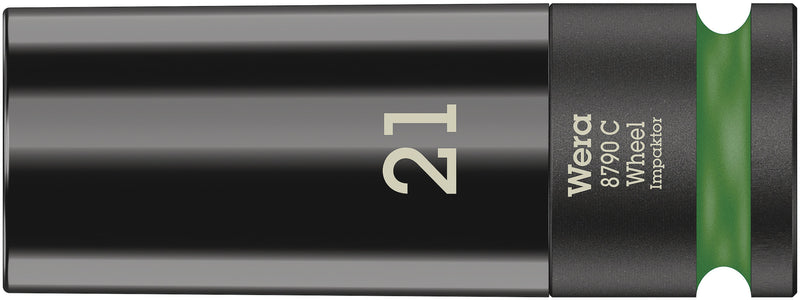 Wera Impaktor Wheel Socket Set 1 – 1/2" Zyklop Accessories (3Pc)