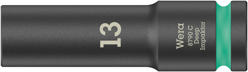 Wera Impaktor 8790 C Deep Socket Set – 1/2" Drive (11-Pc)