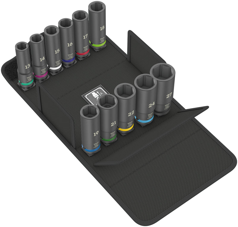Wera Impaktor 8790 C Deep Socket Set – 1/2" Drive (11-Pc)