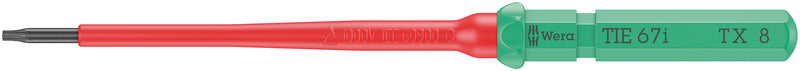 Wera Kraftform Kompakt VDE 67 i TORX® TX 8 Interchangeable Blade – Essential for Speakon Connectors