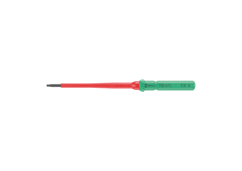 Wera Kraftform Kompakt VDE 67 i TORX® TX 8 Interchangeable Blade – Essential for Speakon Connectors