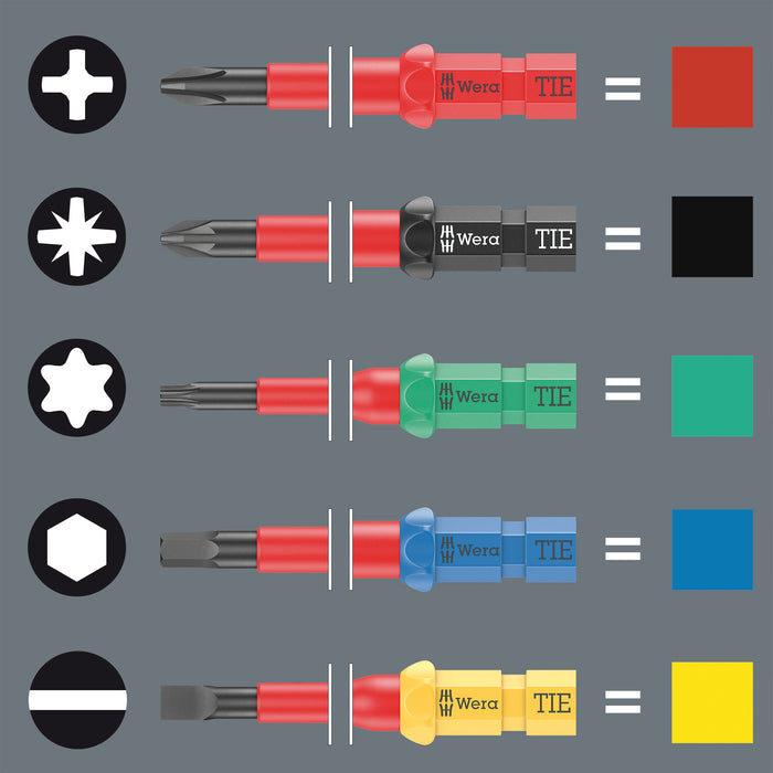 Wera Kraftform Kompakt VDE 17 Universal 1, 17 pieces Screwdriver Set