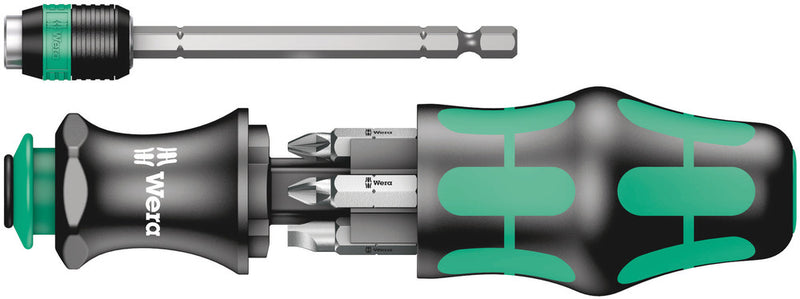 Wera Kraftform Kompakt 20 – Versatile Screwdriver & Bit Set with Pouch