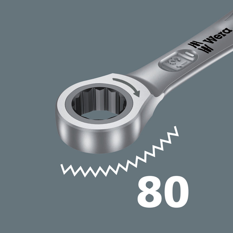 Wera 6000 Joker Ratcheting Combination Wrench Set – 4-Piece