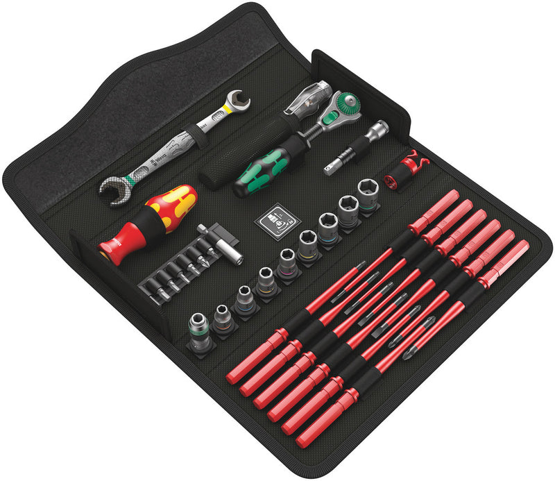 Wera Kraftform Kompakt W1 Maintenance Tool Set, 35 pieces