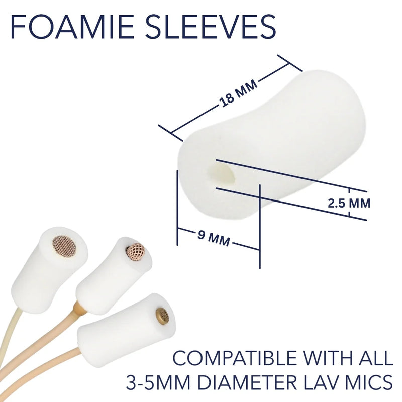 URSA Foamie Sleeves for Lavalier Microphones