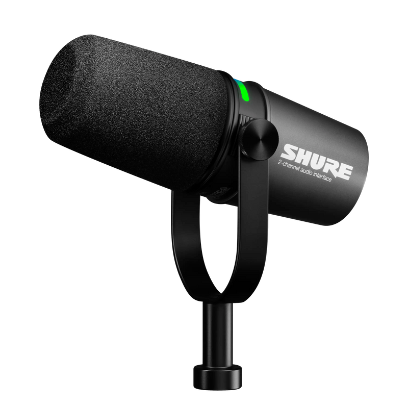 Shure MV7i Smart Microphone & Interface – Professional Dual-Channel Recording Made Simple