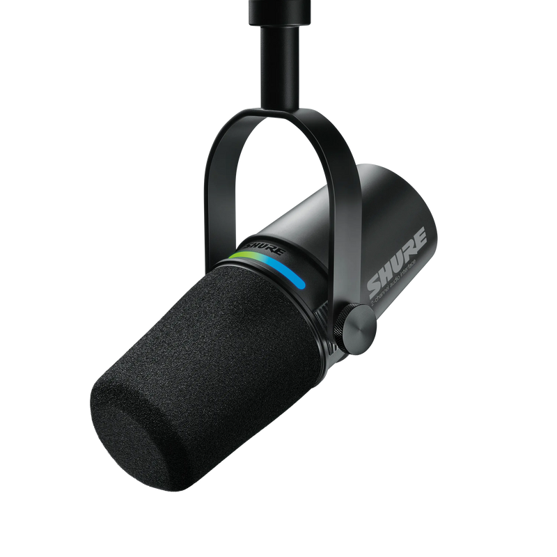 Shure MV7i Smart Microphone & Interface – Professional Dual-Channel Recording Made Simple