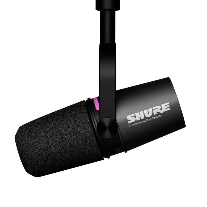 Shure MV7i Smart Microphone & Interface – Professional Dual-Channel Recording Made Simple