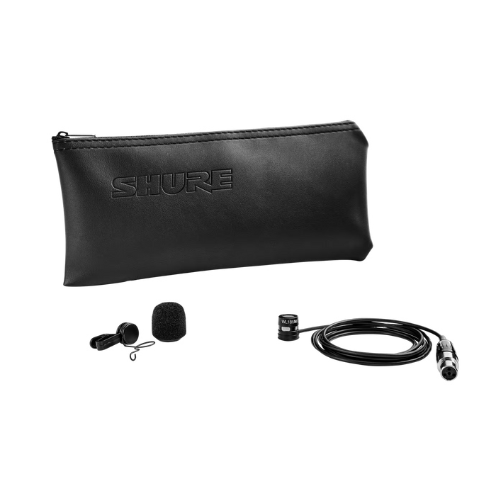 Shure WL185 Cardioid Lavalier Condenser Microphone