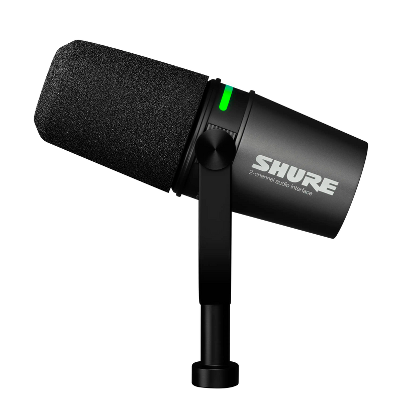 Shure MV7i Smart Microphone & Interface – Professional Dual-Channel Recording Made Simple