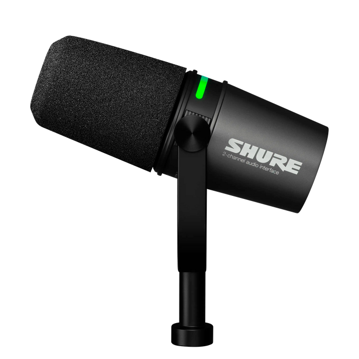 Shure MV7i Smart Microphone & Interface – Professional Dual-Channel Recording Made Simple