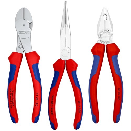 Knipex Professional Pliers Set – 3 Piece