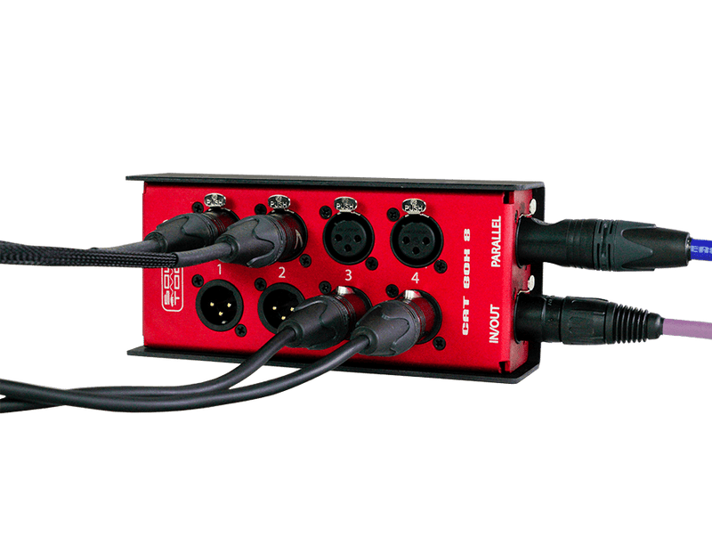 SoundTools CAT Box 8 - 4-Channel Dual XLR to CAT5/6 Converter