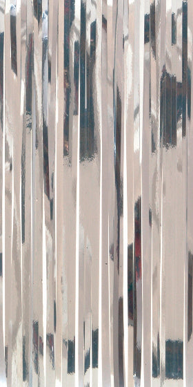 Metallic Slit Drape & Slash Curtain