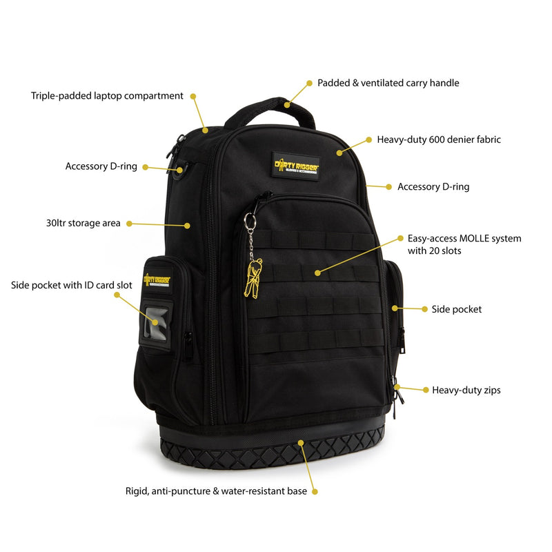 Dirty Rigger Technicians Backpack