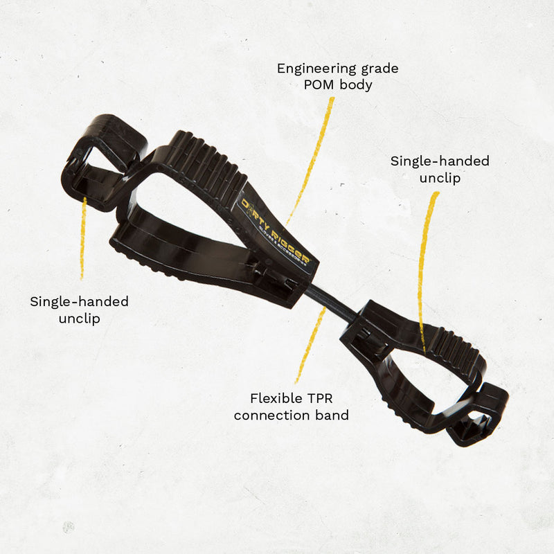Dirty Rigger Glove Clip