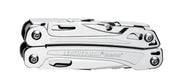 Leatherman Sidekick 14-in-1 multi-tool folded closed, metallic tool body detail