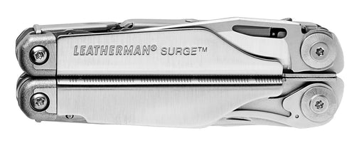 Leatherman SURGE 21-in-1 multitool, stainless steel, closed handle with tool tools