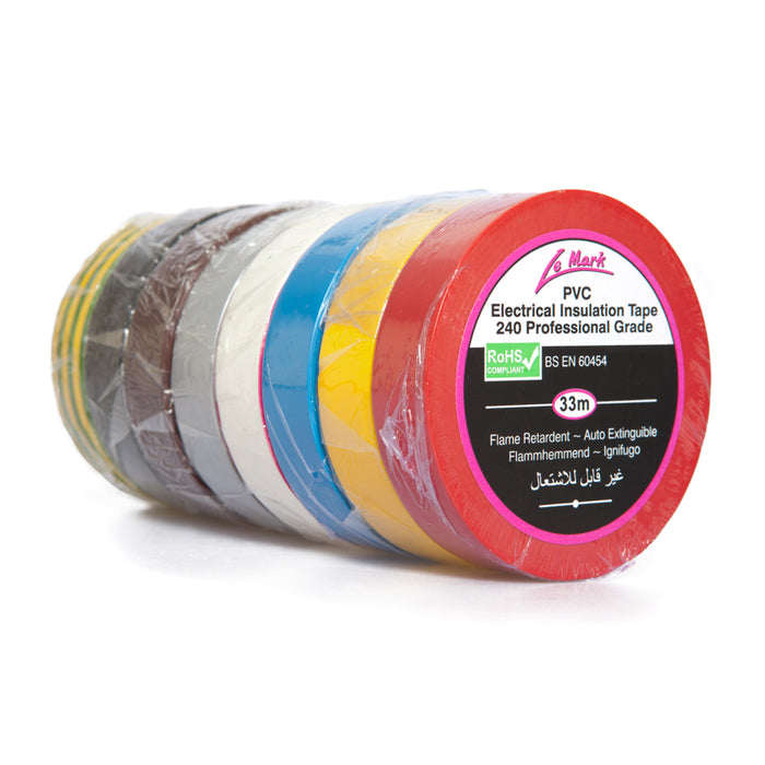 Le Mark 19mm PVC Electrical Insulation LX Tape