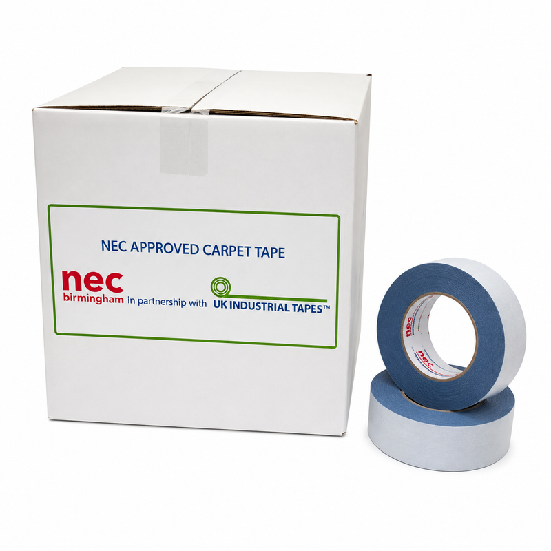 NEC Approved Carpet Tape: 48mm x 50m