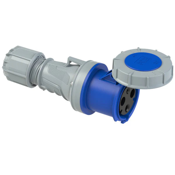 PCE 63A Coupler (220/240 Volt, 2P+E Pin Configuration) 2335-6