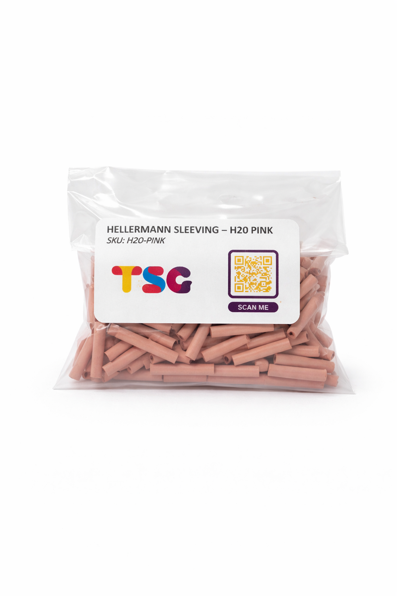 Pink Hellermann Sleeving