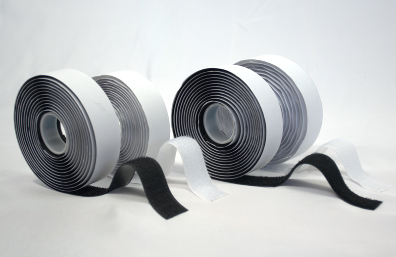 Self-Adhesive Hook & Loop Fastener - Sold Per Metre