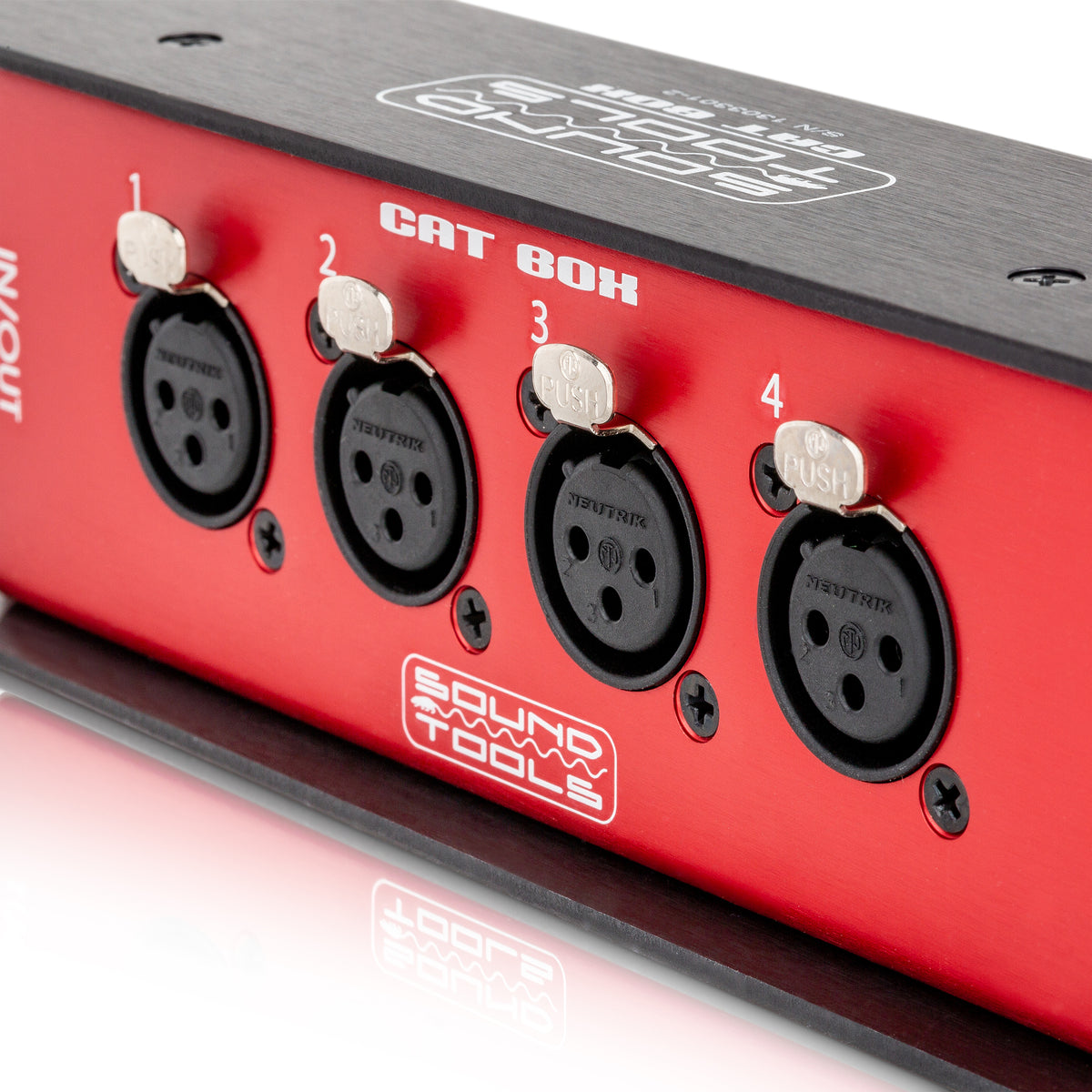 SoundTools CAT Box 4 Modular Stage Snake System for Analog, DMX