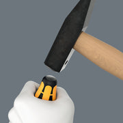 Wera chiseldriver tool with black-and-yellow grip and metal tip