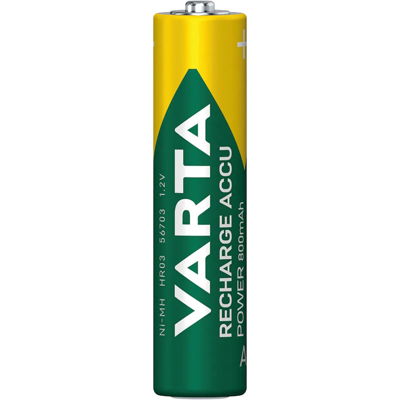 Varta Rechargeable AAA Ni-MH Battery - 1000mAh (4-Pack)
