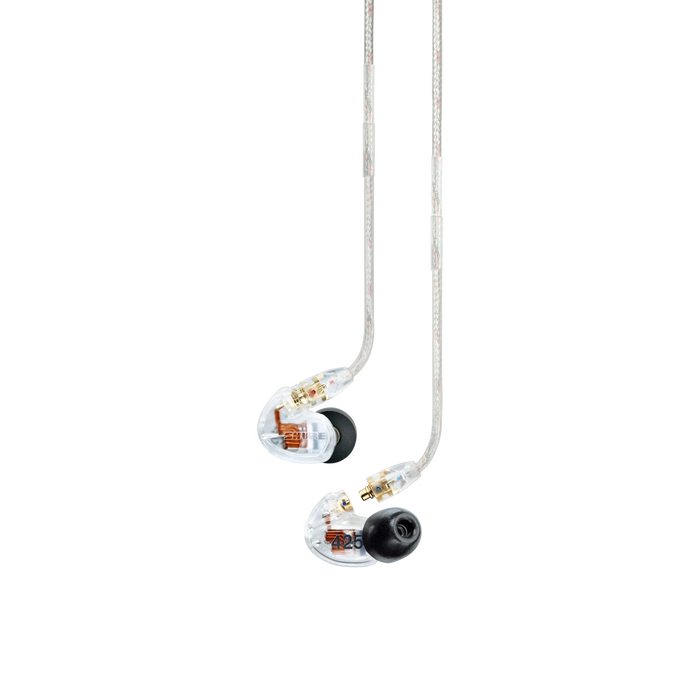 Shure SE425-CL-EFS Sound Isolating Earphones - Clear
