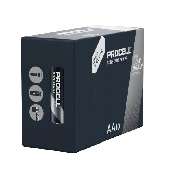 Duracell Industrial Batteries - AA 10 Pack
