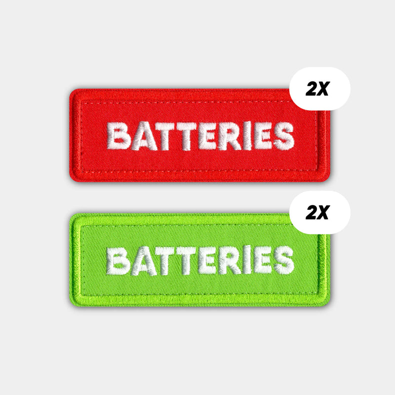 Batteries Single Patches