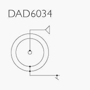 DPA Microdot Adapter for Sennheiser Evolution (DAD6034)