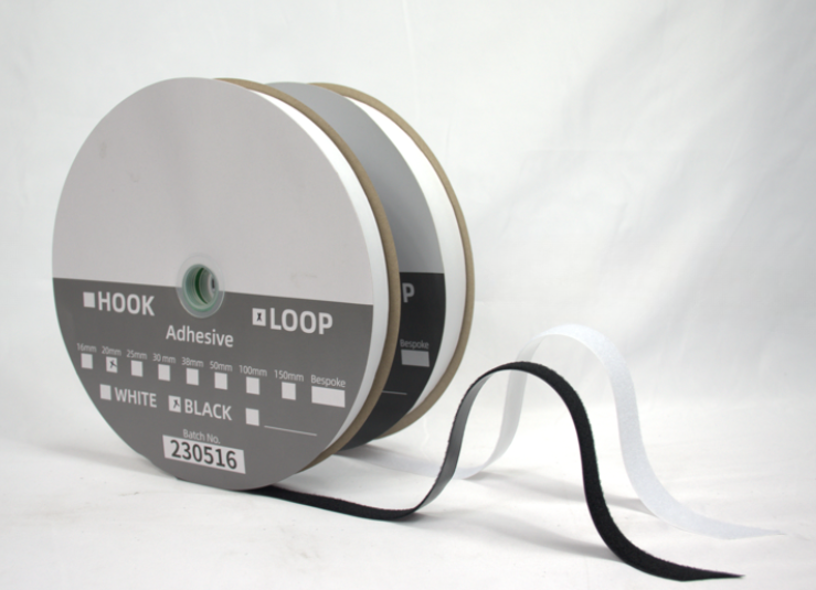 Self-Adhesive Hook & Loop Fastener - Sold Per Metre