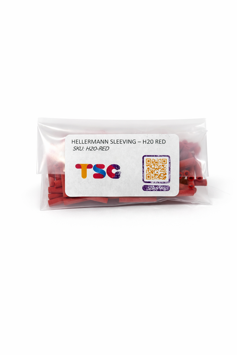 Red Hellermann Sleeving