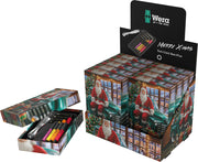 Wera Merry X-mas tool-card Hex-Plus set, retail box with open card insert